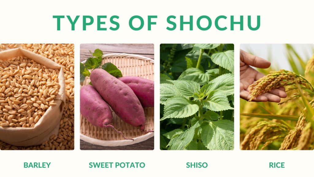 shochu guide: types of japanese shochu
